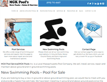 Tablet Screenshot of poolservicema.com
